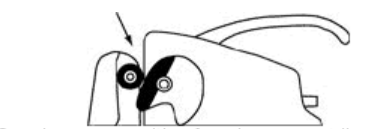 Cam in wrong position from improper strike mounting